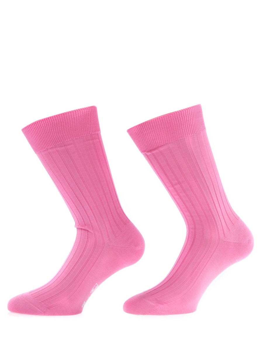 Bruce Field Chaussettes Colorees En Fil D'Ecosse 100% Coton Clearance