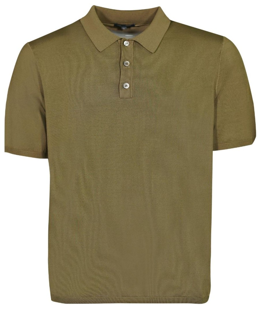 Bruce Field Polo Victor Viscose & Spandex New