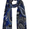 Bruce Field Echarpe Pure Laine A Motifs Imprimes200Cm*60Cm Wholesale