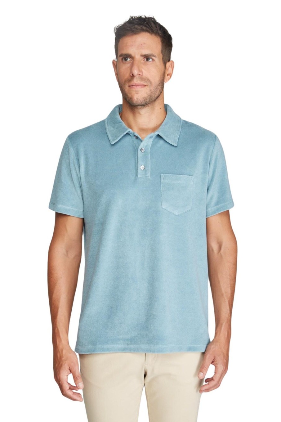 Bruce Field Polo Eponge En Coton Greg Wholesale