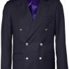 Bruce Field Blazer Mathieu Croise A Boutons Argentes En Pure Laine Vitale Barberis Online