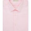 Bruce Field Chemise Benton Cintree Pur Coton Unie Palma Best