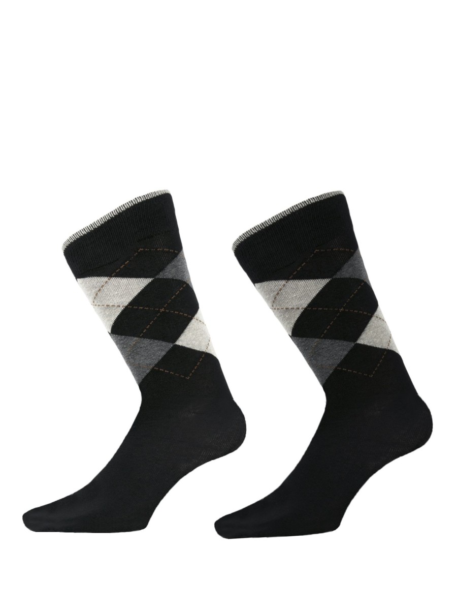 Bruce Field Chaussettes Montantes A Carreaux Wholesale