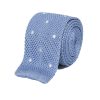 Bruce Field Cravate Fine En Maille Tricot Pure Soie A Pois Wholesale