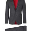 Bruce Field Costume Daniel Cintre Pure Laine Super 110'S Vitale Barberis Canonico New