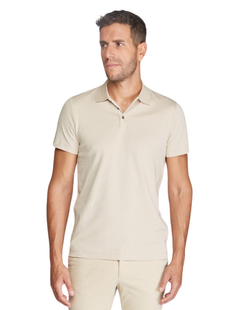 Bruce Field Polo Theo Pur Coton Jersey New