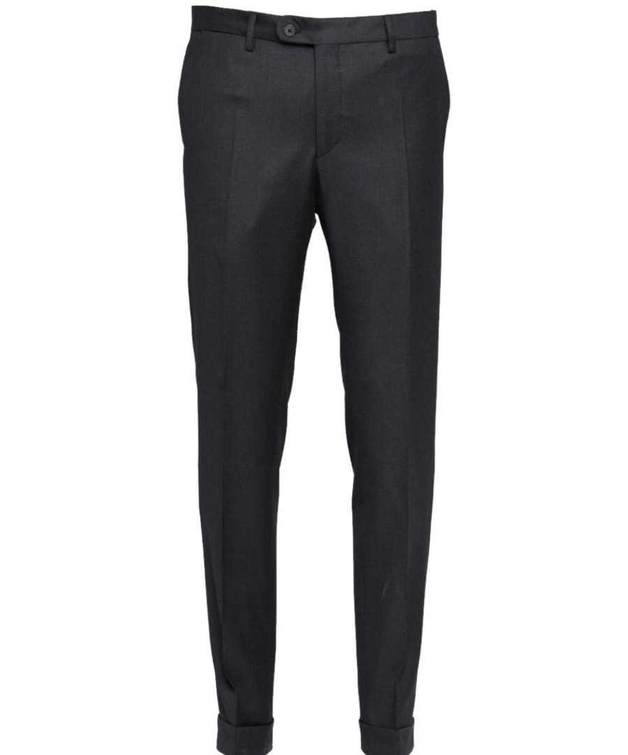 Bruce Field Pantalon Paride Ajuste Pure Laine S110 Clearance