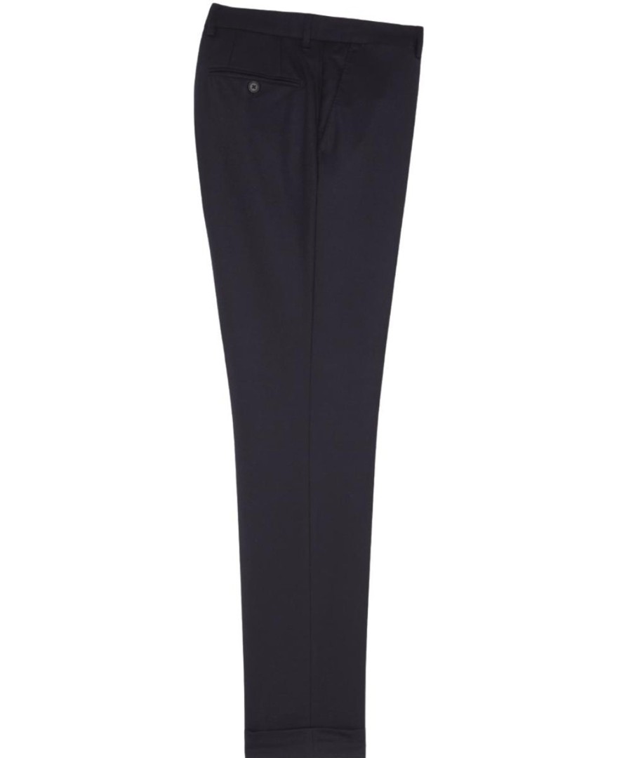 Bruce Field Pantalon Paride Ajuste Pure Laine S110 Online