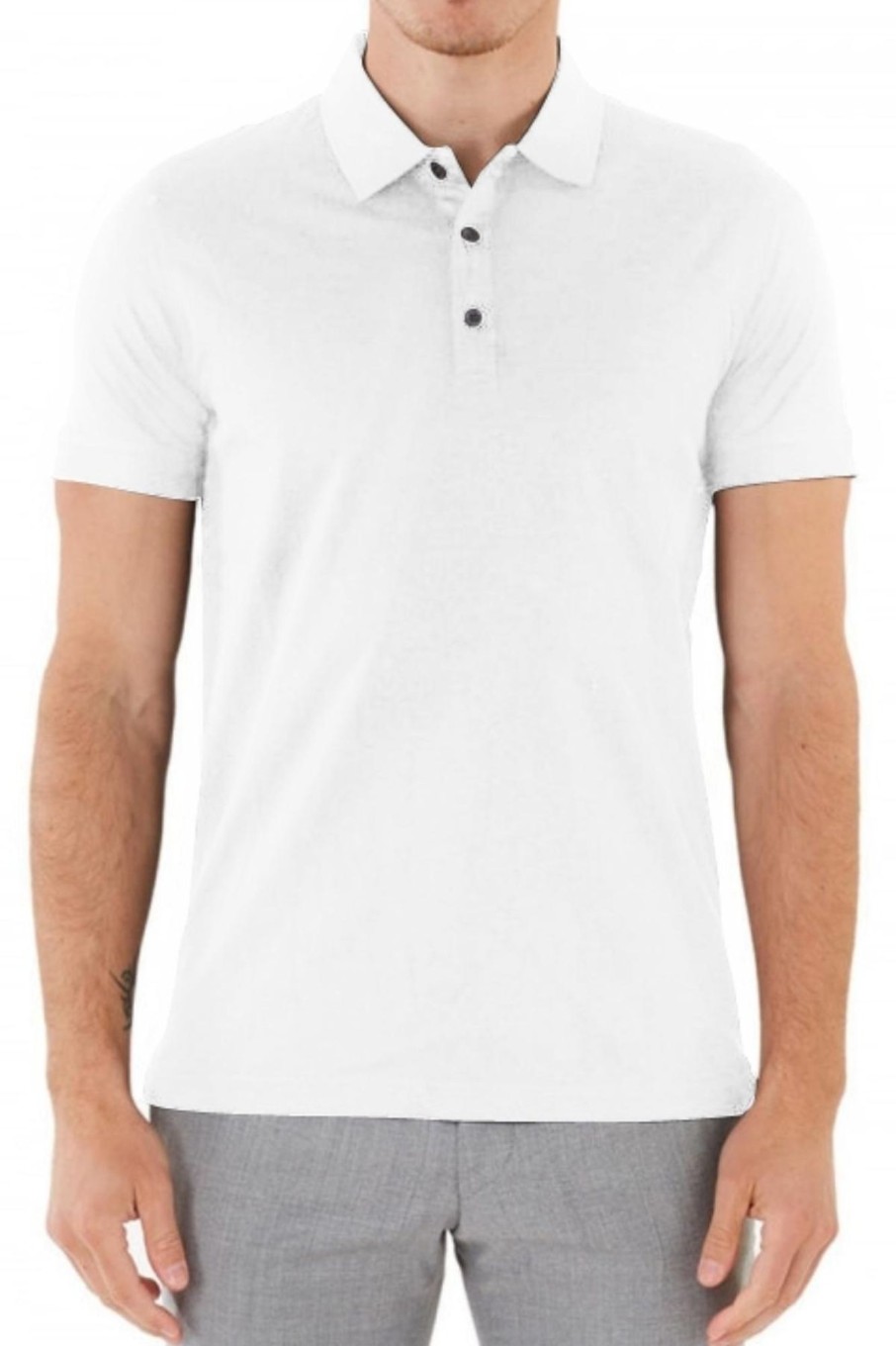 Bruce Field Polo Theo Pur Coton Jersey New