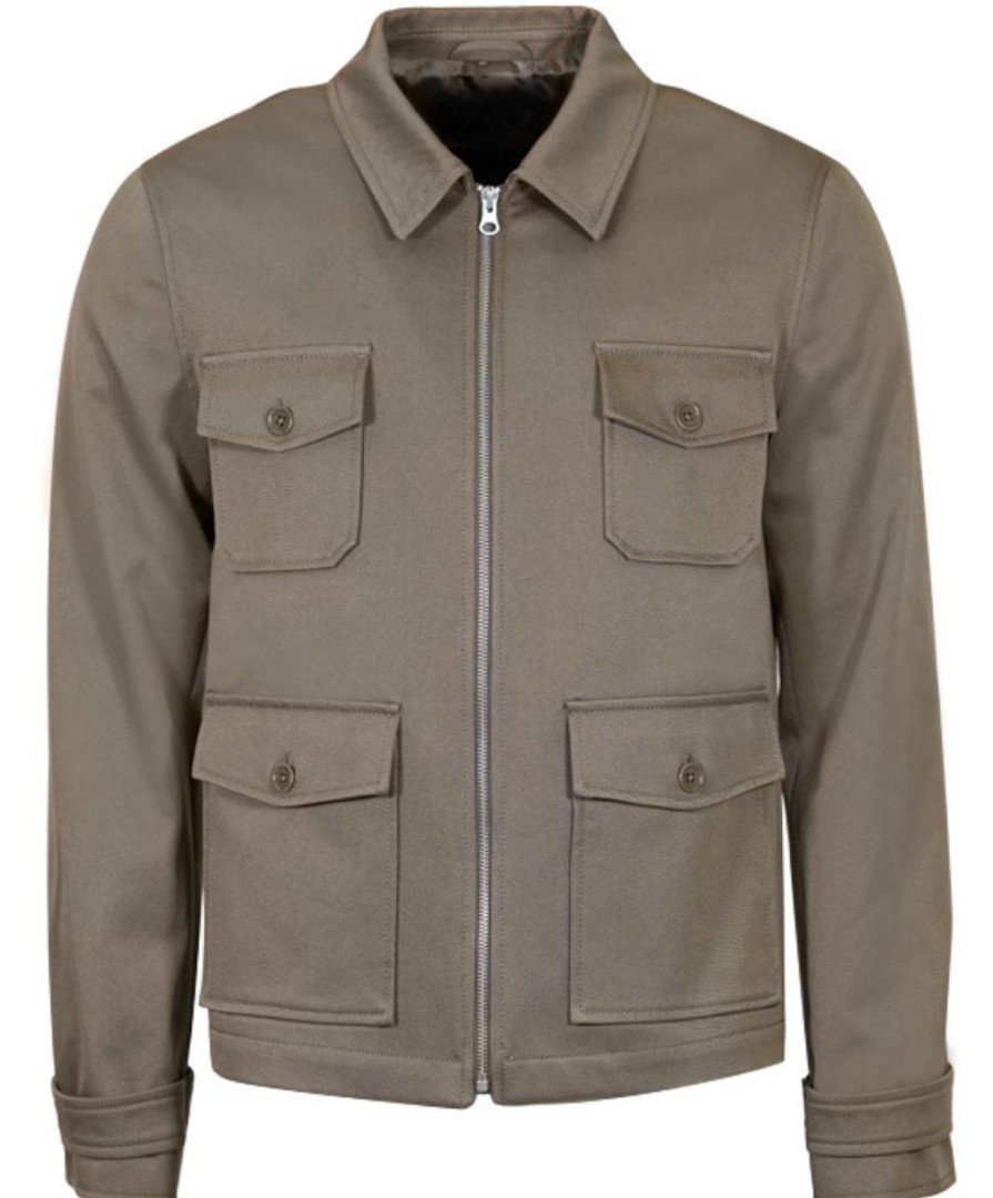 Bruce Field Blouson Gilles Pur Coton Epais Wholesale