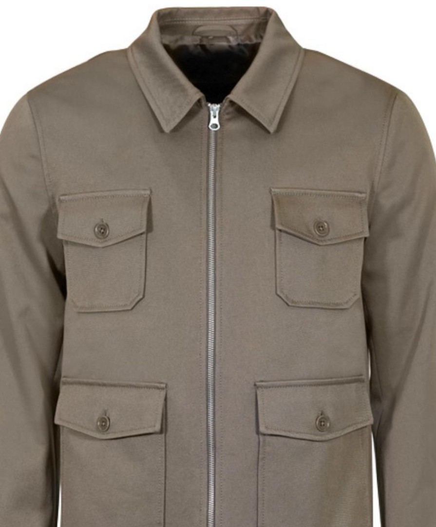 Bruce Field Blouson Gilles Pur Coton Epais Wholesale