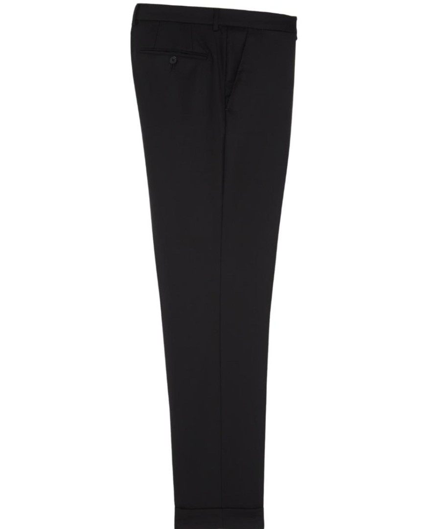 Bruce Field Pantalon Paride Ajuste Pure Laine S110 Hot