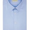 Bruce Field Chemise Alexian Coupe Classique Pur Coton Finement Rayee Monarques Clearance