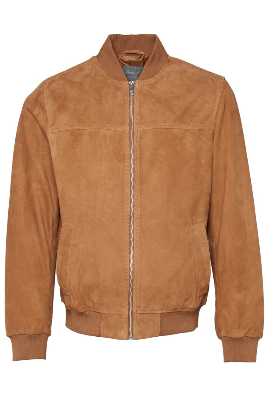 Bruce Field Blouson Teddy En Daim Best