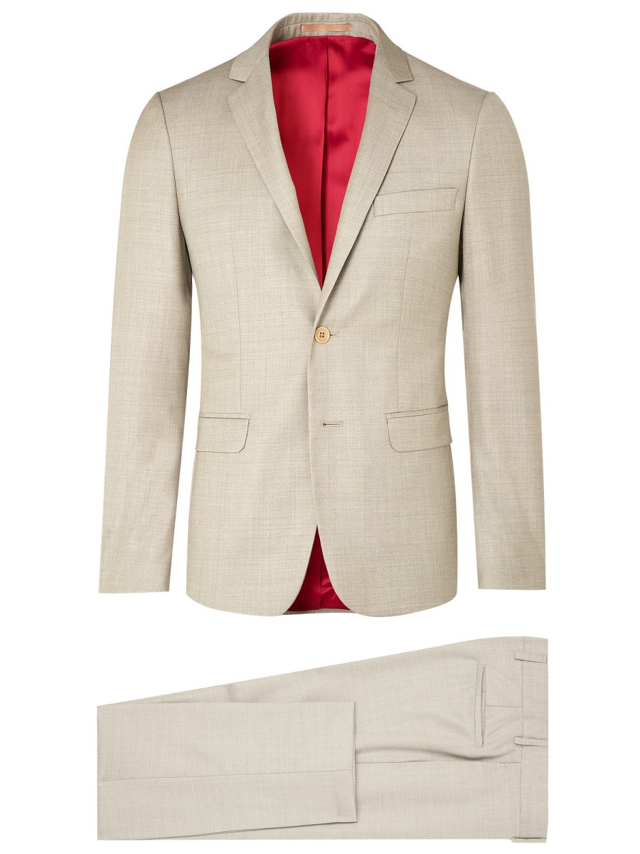 Bruce Field Costume Daniel Cintre Pure Laine Super 110'S Vitale Barberis Canonico Wholesale