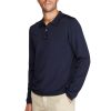 Bruce Field Polo Viscose Manches Longues New