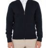 Bruce Field Blouson Maille Pure Laine Merinos Online