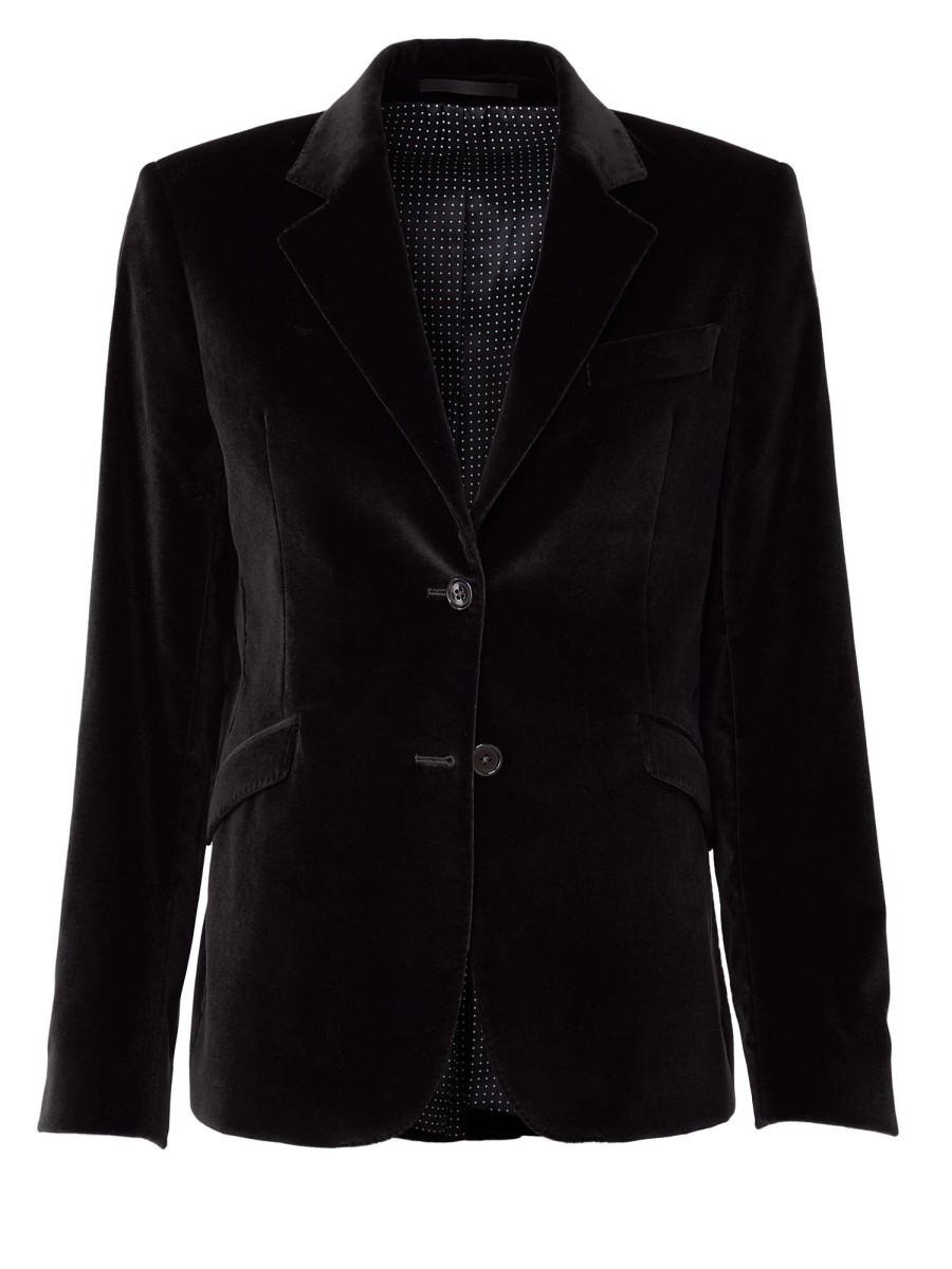 Bruce Field Veste Daniela Velours Palatine Cintree Online