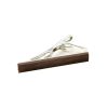 Bruce Field Pince A Cravate Slim Avec Finition En Bois Clearance