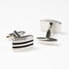 Bruce Field Boutons De Manchette En Metal Clearance