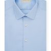 Bruce Field Chemise Benton Cintree Pur Coton Unie Palma Wholesale