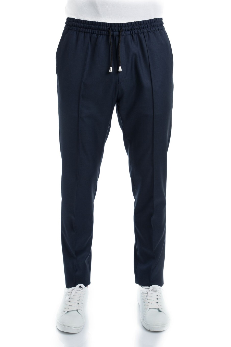 Bruce Field Pantalon Dany Fusele A Cordon En Pure Laine Vitale Barberis Canonico Super 110'S Online