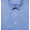 Bruce Field Chemise Benton Cintree Pur Coton Unie Palma Clearance