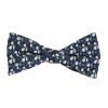 Bruce Field Noeud Papillon Flowers En Coton New