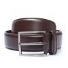 Bruce Field Ceinture Homme Cuir Lisse Surpique Ton Sur Ton Online