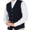 Bruce Field Gilet Pure Laine Merinos Sans Manches Clearance