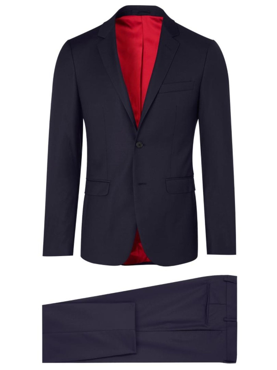 Bruce Field Costume Daniel Cintre Pure Laine Super 110'S Vitale Barberis Canonico Online