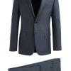 Bruce Field Costume Didier Grande Taille Ajustee Pure Laine Super 110'S Vitale Barberis Canonico Wholesale